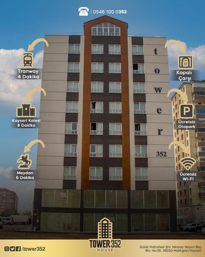 Aparthotel Tower352 Kayseri Exterior foto